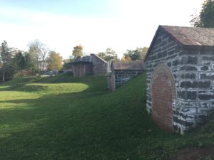 Fort Ogilvie armories in Pt. Pleasant Park
