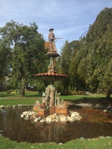Soldier's Boer War Memorial Fountain in the Halifax Public Gardens