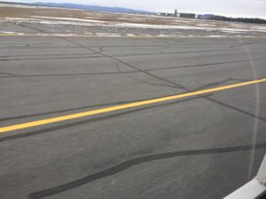 The runway tar problem