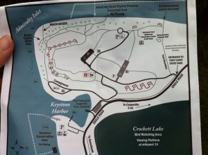 Map of Fort Casey Grounds